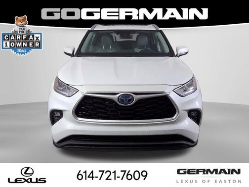Wind Chill Pearl 2023 Toyota Highlander Hybrid XLE