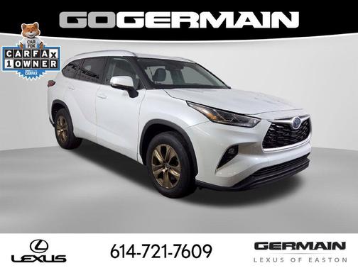 Wind Chill Pearl 2023 Toyota Highlander Hybrid XLE