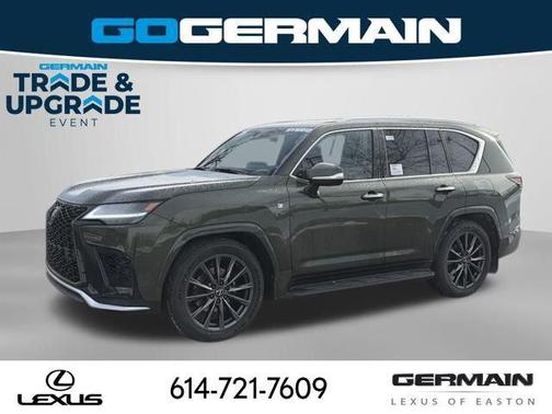 Nori Green Pearl 2026 Lexus LX 700h F SPORT Handling