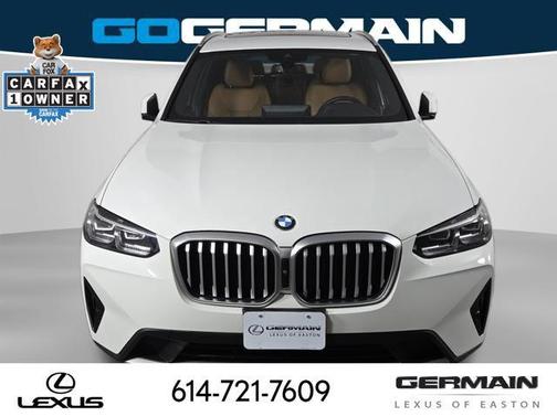 Alpine White 2023 BMW X3 xDrive30i