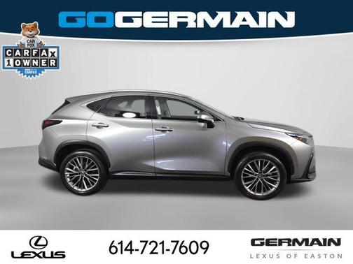 Atomic Silver 2025 Lexus NX 350h Luxury