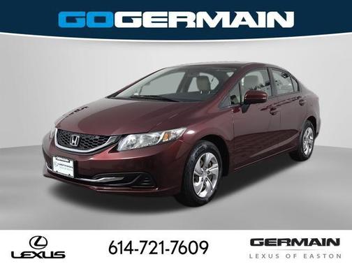 Crimson Pearl 2015 Honda Civic LX