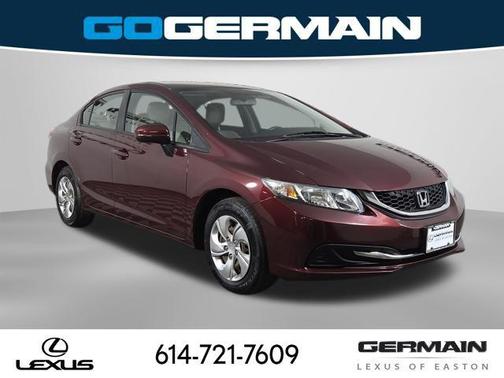 Crimson Pearl 2015 Honda Civic LX