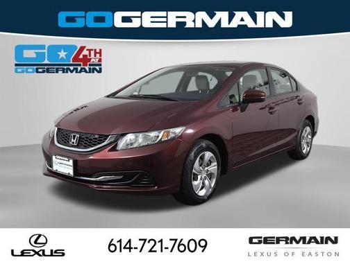 Crimson Pearl 2015 Honda Civic LX