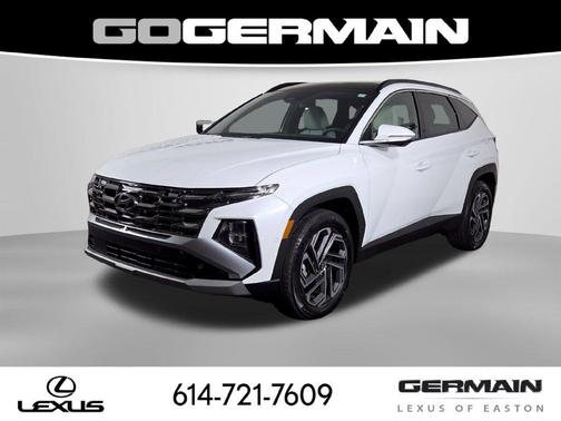 Creamy White Pearl 2025 Hyundai TUCSON Hybrid Limited
