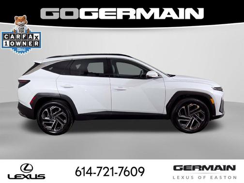 Creamy White Pearl 2025 Hyundai TUCSON Hybrid Limited
