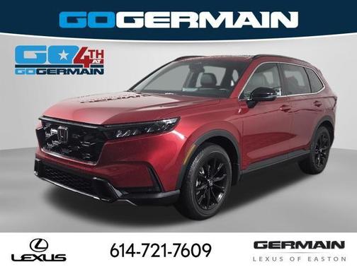 Radiant Red Metallic 2024 Honda CR-V Hybrid Sport AWD