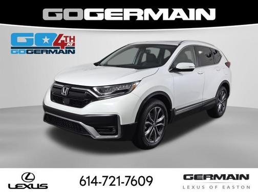 Platinum White Pearl 2021 Honda CR-V AWD Touring