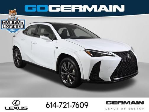Ultra White w/Obsidian Roof 2024 Lexus UX 250h F Sport