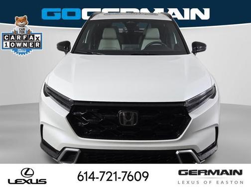 Platinum White Pearl 2023 Honda CR-V Hybrid Sport Touring AWD