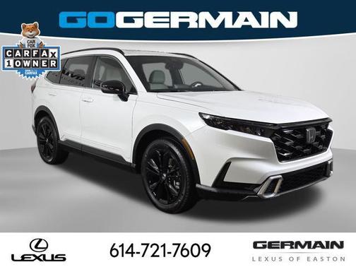 Platinum White Pearl 2023 Honda CR-V Hybrid Sport Touring AWD