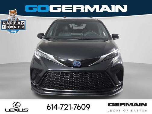 Midnight Black Metallic 2021 Toyota Sienna XSE 7 Passenger