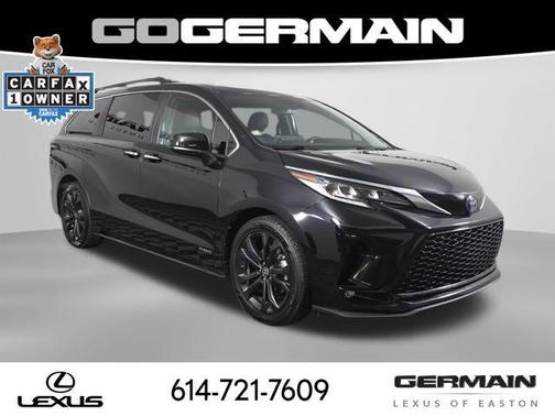 Midnight Black Metallic 2021 Toyota Sienna XSE 7 Passenger
