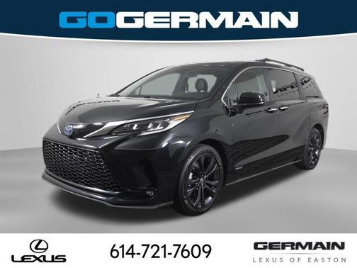 Midnight Black Metallic 2021 Toyota Sienna XSE 7 Passenger
