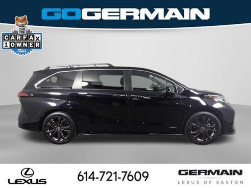 Midnight Black Metallic 2021 Toyota Sienna XSE 7 Passenger