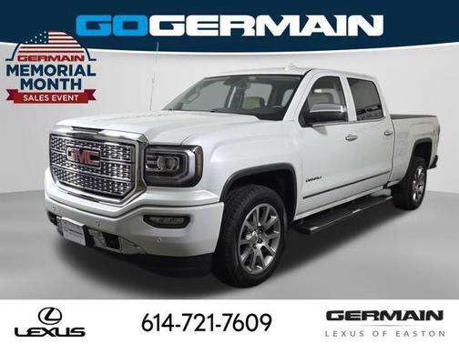 White Frost Tricoat 2018 GMC Sierra 1500 Denali
