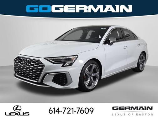 Ibis White 2023 Audi S3 Premium Plus TFSI quattro S tronic