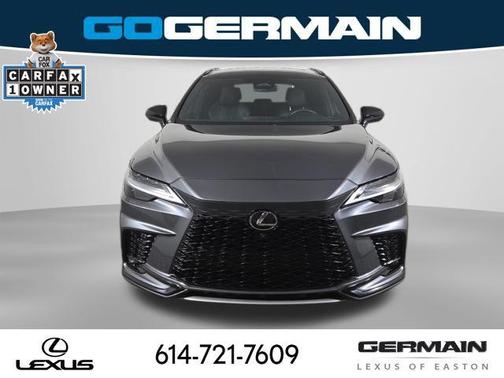 Cloudburst Gray 2024 Lexus RX 500h F SPORT Performance