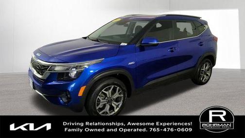 Neptune Blue 2023 Kia Seltos EX