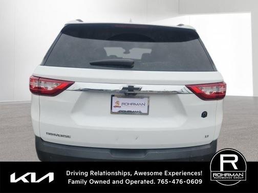 Summit White 2020 Chevrolet Traverse LT Leather