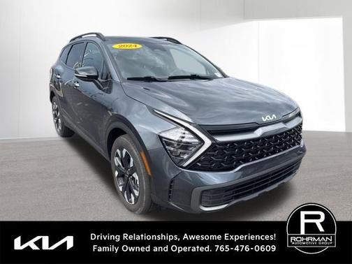 Gravity Gray 2024 Kia Sportage X-Line