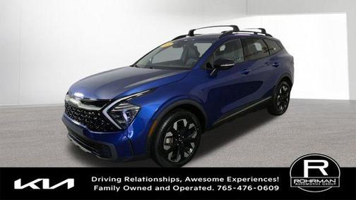 Sapphire Blue 2024 Kia Sportage X-Line