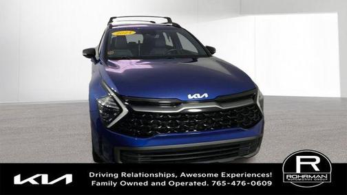 Sapphire Blue 2024 Kia Sportage X-Line