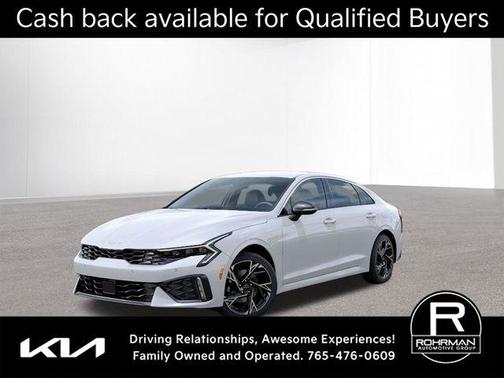 Snow White Pearl 2026 Kia K5 GT-Line