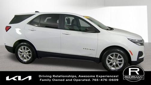 Summit White 2022 Chevrolet Equinox LS