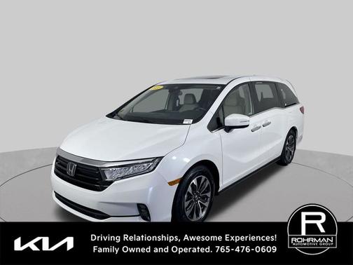 White 2022 Honda Odyssey EX-L
