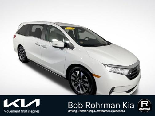 White 2022 Honda Odyssey EX-L