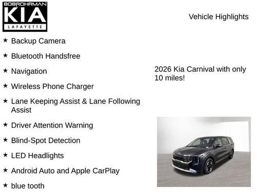 2026 Kia Carnival Hybrid LXS