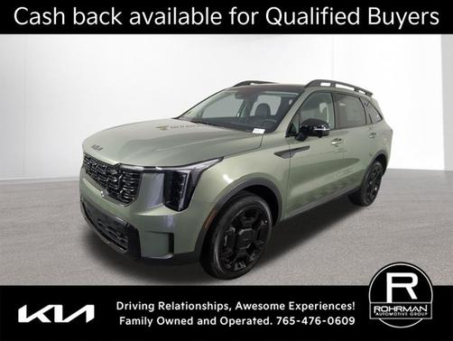 Jungle Green 2026 Kia Sorento X-Line SX
