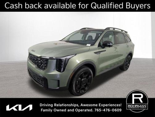 Jungle Green 2026 Kia Sorento X-Line SX