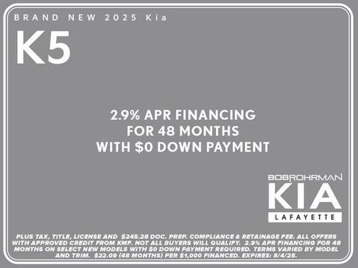 2025 Kia K5 EX