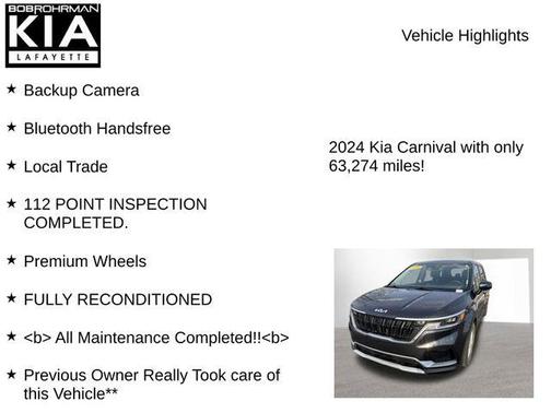 Metal 2024 Kia Carnival LX