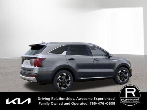 Steel Gray 2026 Kia Sorento Hybrid EX