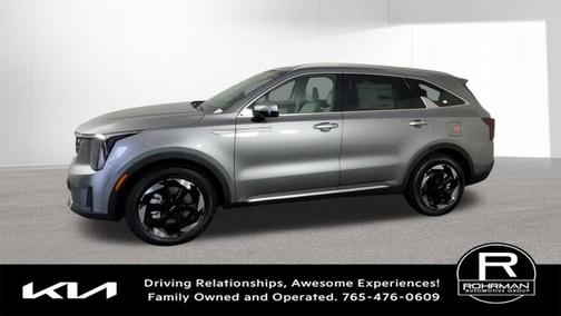 Steel Gray 2026 Kia Sorento Hybrid EX