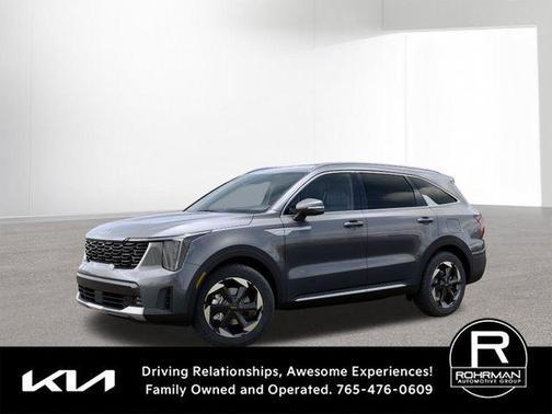 Steel Gray 2026 Kia Sorento Hybrid EX