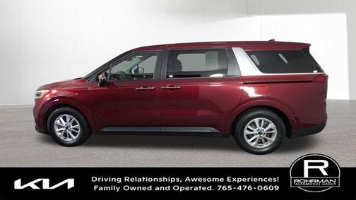 Flare Red 2023 Kia Carnival LX Seat Package