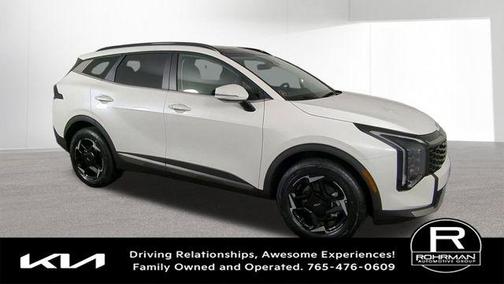Snow White Pearl 2026 Kia Sportage Hybrid EX