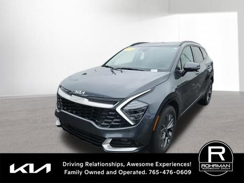 Gravity Gray 2023 Kia Sportage Hybrid SX-Prestige