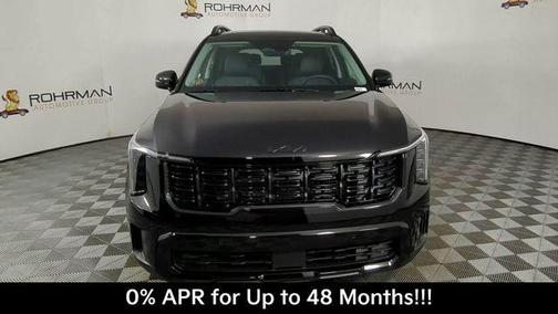 Ebony Black 2026 Kia Sorento X-Line EX