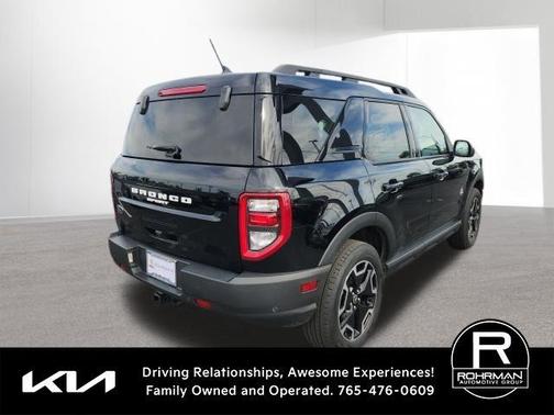 Shadow Black 2022 Ford Bronco Sport Outer Banks