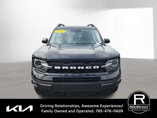 Shadow Black 2022 Ford Bronco Sport Outer Banks