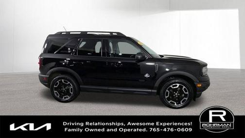 Shadow Black 2022 Ford Bronco Sport Outer Banks