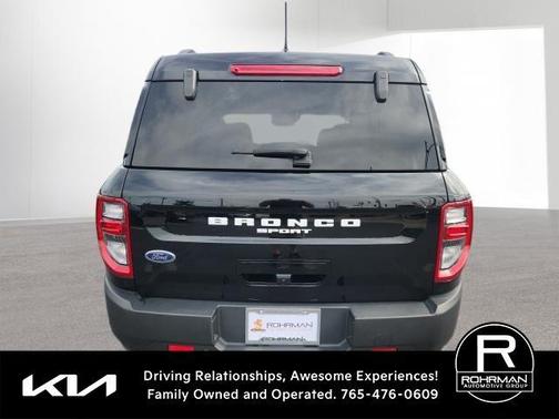 Shadow Black 2022 Ford Bronco Sport Outer Banks