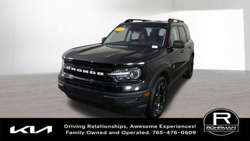 Shadow Black 2022 Ford Bronco Sport Outer Banks