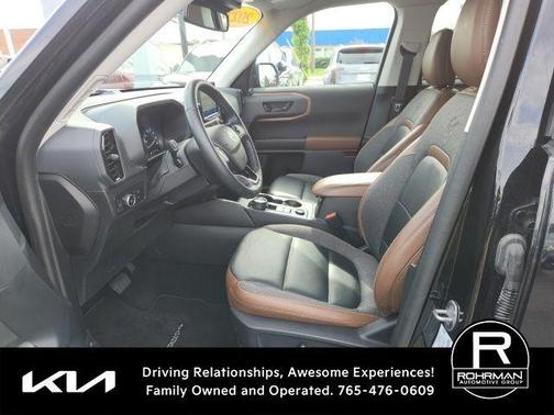Shadow Black 2022 Ford Bronco Sport Outer Banks