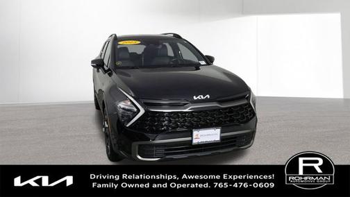 Ebony Black 2023 Kia Sportage X-Line